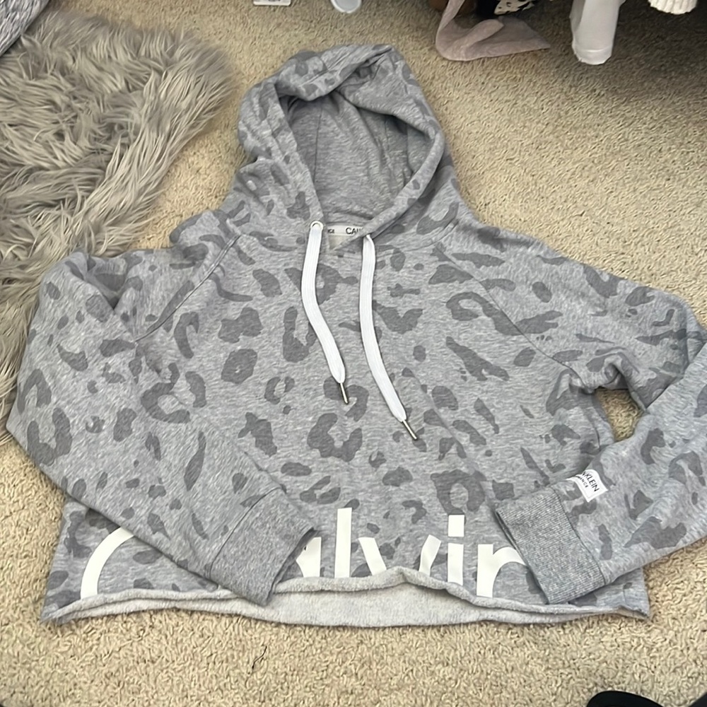 Calvin Klein cropped hoodie